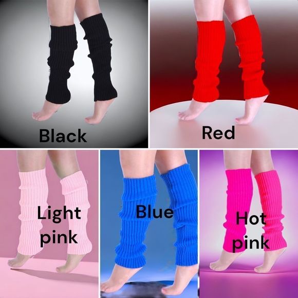 Leg Warmers l 5 Color Choices l New - Picture 3 of 5